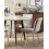 Beliani Set of 2 Dining Chairs RUBIO Velvet Grey 2