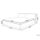 Beliani Bed Leather PARIS 140 x 200 cm (EU Double) Gold 5