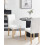 Beliani Set of 2 Dining Chairs BROADWAY Faux Leather White 2