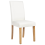 Beliani Set of 2 Dining Chairs BROADWAY Faux Leather White 4