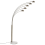 Beliani Floor Lamp FLINDERS Adjustable Metal Gold 4