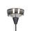 Beliani Floor Lamp TALPARO Metal Silver 6