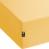 Beliani Fitted Sheet JANBU 90 x 200 cm Cotton Mustard 7