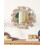 Beliani Wall Mirror MANGALORE 54 cm 54 cm Metal White 2