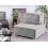 Beliani 1-Seat Section TIBRO Fabric Grey 2