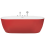 Beliani Freestanding Bathtub ROTSO 1700 x 800 mm Red 4