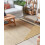 Beliani Rug SAMLAR Brown 140 x 200 cm Jute 2