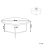 Beliani Coffee Table MELODY Light Brown 3
