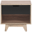 Beliani 1 Drawer Bedside Table SPENCER Black 5