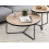 Beliani Coffee Table MELODY Light Brown 2