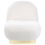 Beliani Armchair LOVIISA Boucle White 5