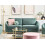 Beliani Sofa 3 Seater TROSA Fabric Green 2