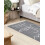 Beliani Outdoor Rug YAVU Grey 80 x 150 cm 3