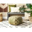 Beliani Pouffe GOPI Jute Green 2