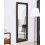 Beliani Wall Mirror FOUGERES 50 cm 130 cm Black 4