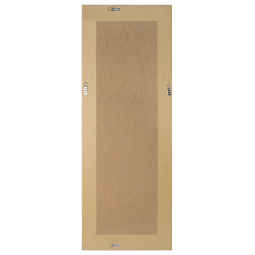 Beliani Wall Mirror FOUGERES 50 cm 130 cm Black 1