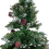 Beliani Artificial Christmas Tree LED PALOMAR 210 cm Green 5