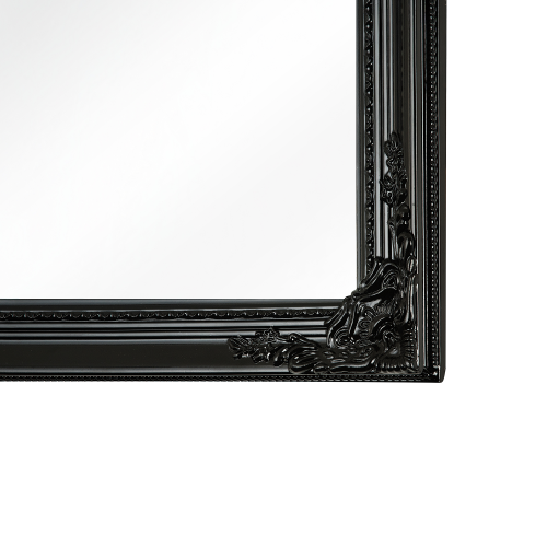 Beliani Wall Mirror FOUGERES 50 cm 130 cm Black 2
