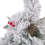 Beliani Artificial Snowy Christmas Tree MASALA 120 cm White 4