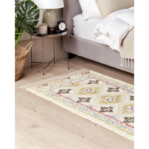 Beliani Rug TERKOS Multicolour 80 x 150 cm Jute 2