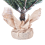 Beliani Artificial Snowy Christmas Tree RINGROSE 90 cm Green 5
