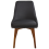 Beliani Set of 2 Dining Chairs MELFORT Fabric Black 4