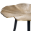 Beliani Side Table PUDUR Metal Gold 2