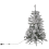 Beliani Pre-Lit Christmas Tree LED TATLOW 120 cm Green 6