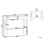 Beliani Console Table AVENUE White 3