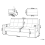 Beliani Sofa Bed 3 Seater TJORN Fabric Light Grey 3