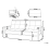 Beliani Sofa Bed 3 Seater TJORN Fabric Dark Grey 3