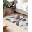 Beliani Rug NAKKAS Multicolour 80 x 150 cm Jute 2