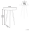 Beliani Side Table PUDUR Metal Gold 6