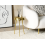 Beliani Side Table TAUPO Metal Gold 2