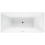 Beliani Freestanding Bathtub RIOS 1700 x 800 mm Red 8