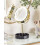 Beliani Makeup Mirror LED SAVOIE Black/ Gold 4