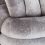 Beliani Throw Cushion MALNI 30 x 30 cm Velvet Grey Solid 5