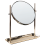 Beliani Makeup Mirror FINISTERE Gold 8