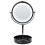 Beliani Makeup Mirror LED SAVOIE Black/ Silver 4