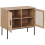 Beliani Cabinet PASCO Light Brown 4