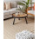 Beliani Rug ATIMA Beige 160 x 230 cm Jute 2