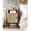 Beliani Bedside Table PASCO Light Brown 2
