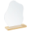 Beliani Standing Mirror LOZERE 19 cm 22 cm Bamboo Light Brown 4