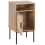 Beliani Bedside Table PASCO Light Brown 4