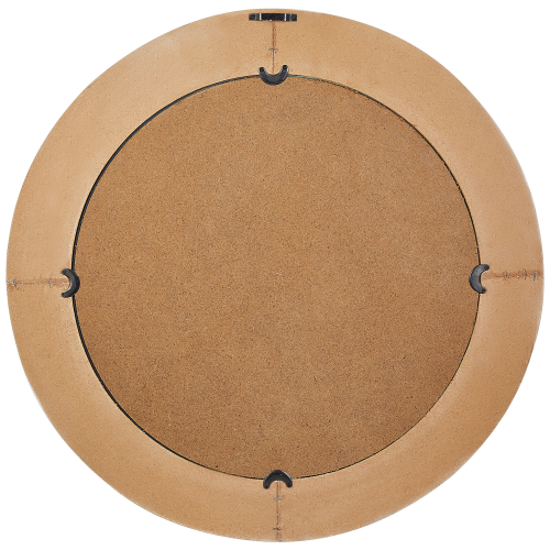 Beliani Wall Mirror DELICIAS 60 cm x 60 cm Off-White 1