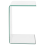Beliani Side Table LOURDES Tempered Glass Transparent 2