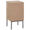 Beliani Bedside Table PASCO Light Brown 5