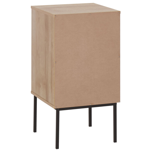 Beliani Bedside Table PASCO Light Brown 2