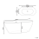 Beliani Freestanding Bathtub CARRERA 1700 x 800 mm Black 3
