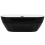 Beliani Freestanding Bathtub CARRERA 1700 x 800 mm Black 8